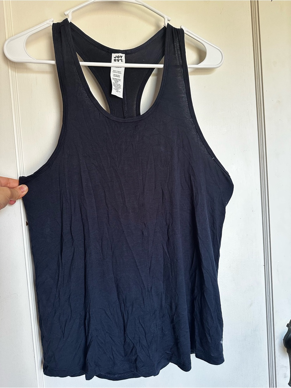 JoyLab Black Racerback Athletic Tank NWOT